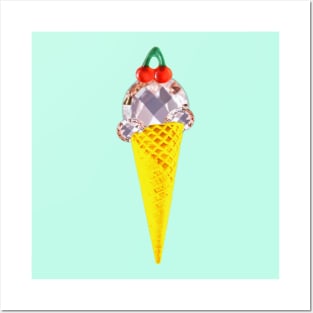 Sweet and Luxury Diamond ice cream Posters and Art